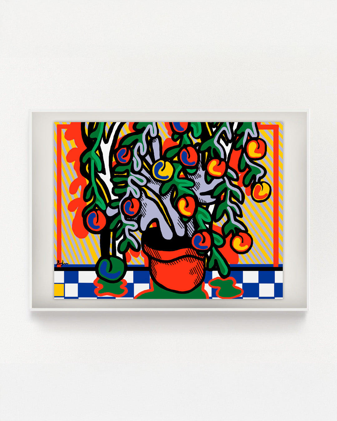Don't Forget to Water Your Plants (Pop Art)