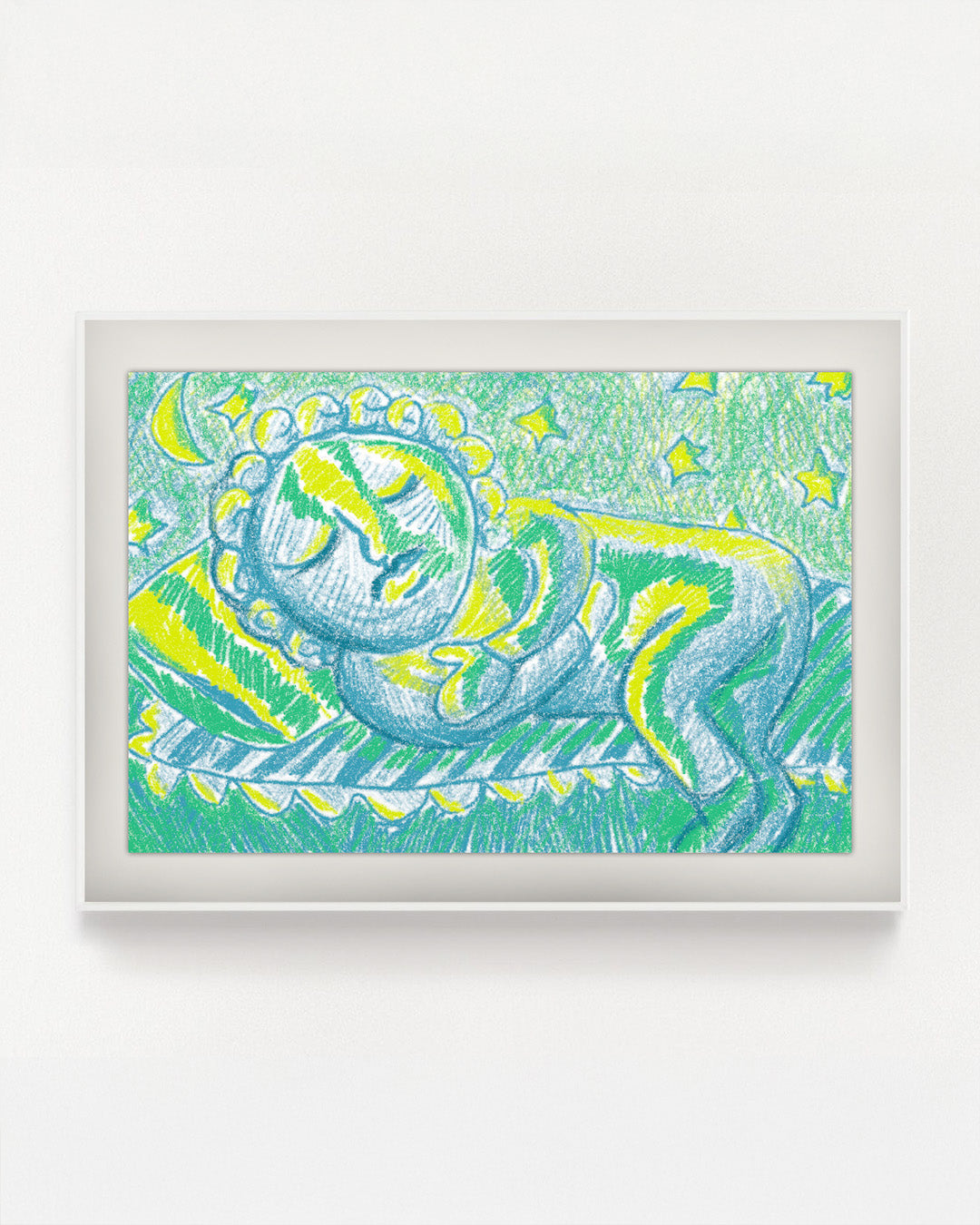 The Sleeping Baby (Sketch)