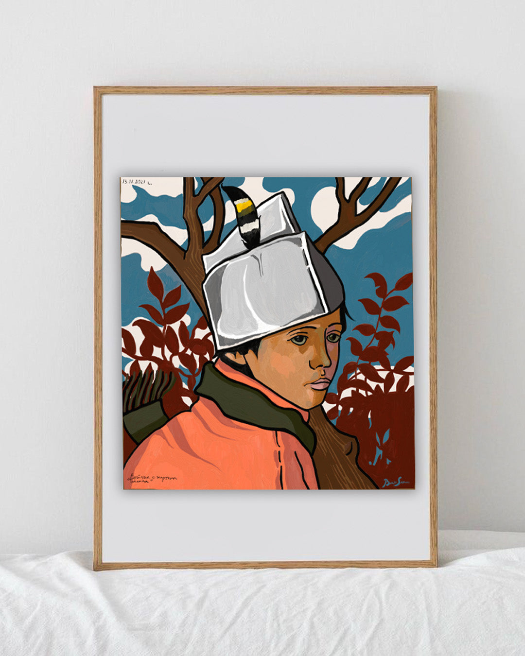 The Warrior with the Paper Hat