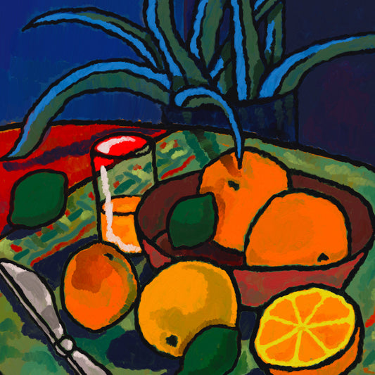 The Oranges on My Table