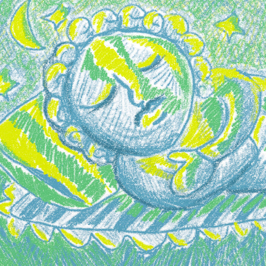 The Sleeping Baby (Sketch)