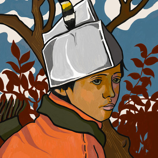 The Warrior with the Paper Hat